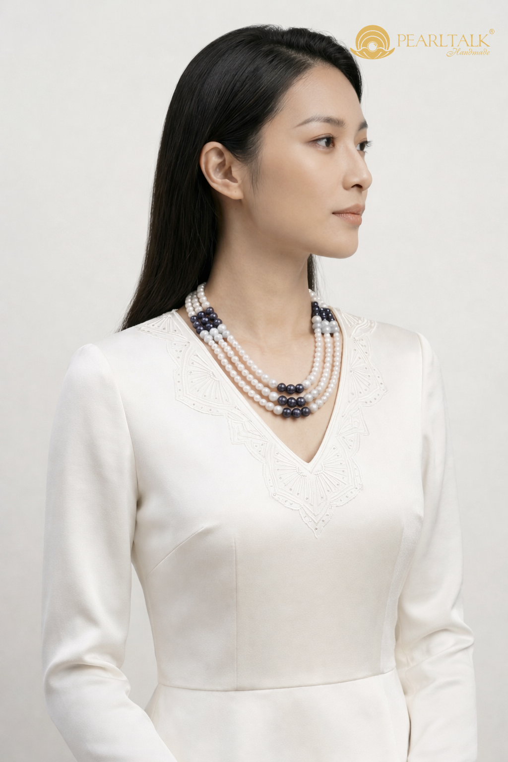 CHUỖI NGỌC TRAI ELIZABETH PRINCESS 8 - 9MM